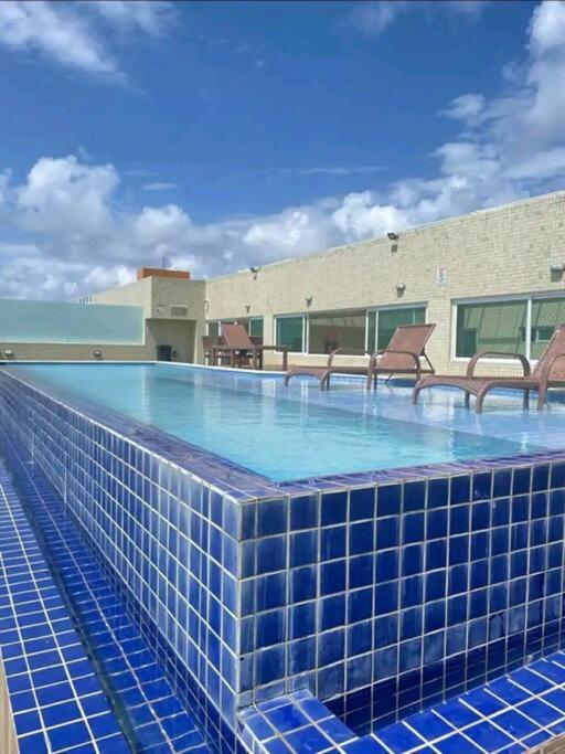 Flat Bello Plaza - Piscina Com Vista Da Orla Cabedelo Extérieur photo