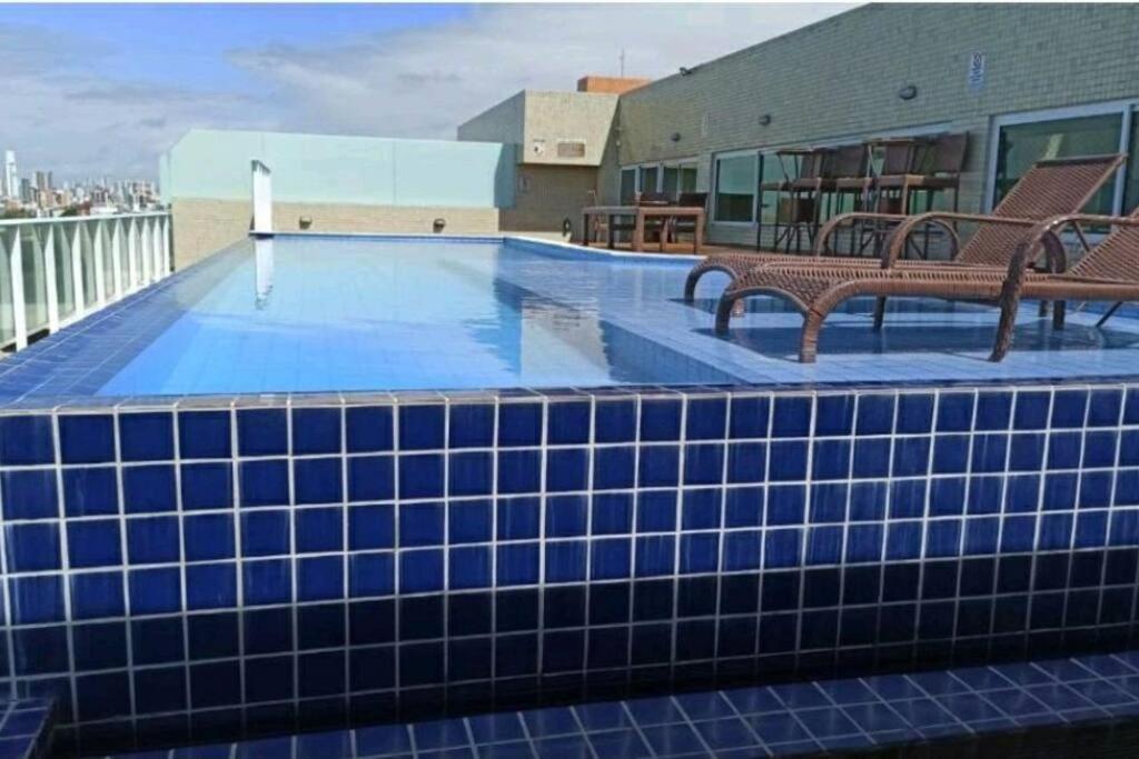 Flat Bello Plaza - Piscina Com Vista Da Orla Cabedelo Extérieur photo