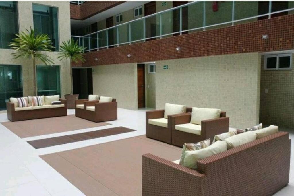 Flat Bello Plaza - Piscina Com Vista Da Orla Cabedelo Extérieur photo